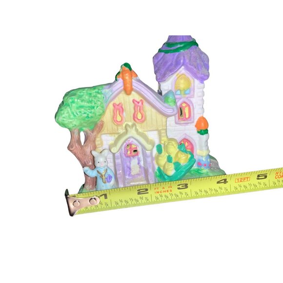 Happy Hollow 2004 Easter Village Ceramic House - Picture 10 of 13